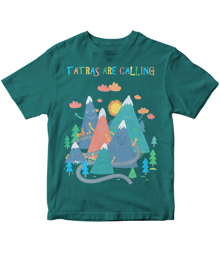 Souvenir TShirt Tatry041 • TEESHKA