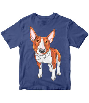 T-shirt denim, Bull terrier, Bulteriér, for kids, print