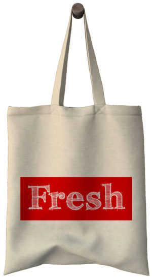 Cotton bag Fresh, shopper, bavlnena taska